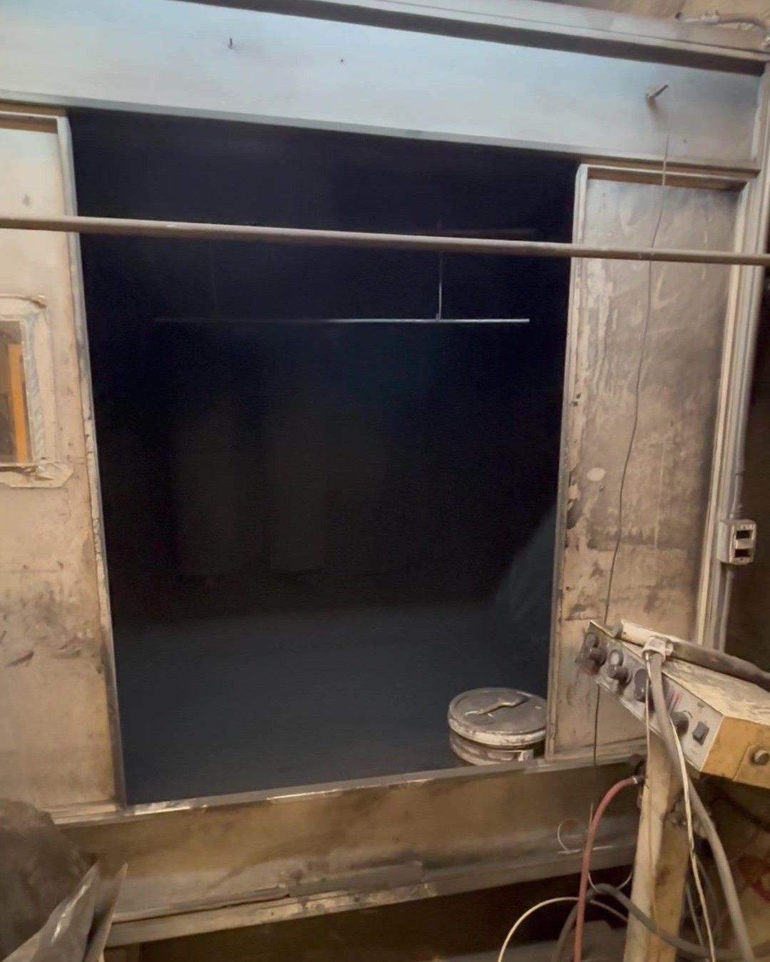 Cabina de pintura electrostática de la fábrica